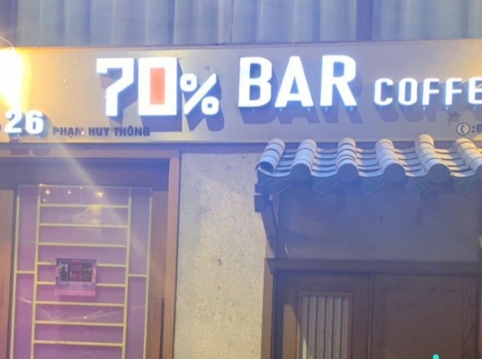 70% BAR COFFEE